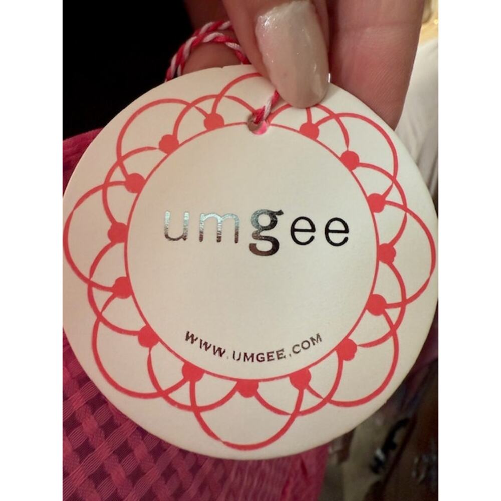 UMGEE - Layered Ruffle Sleeve Split Neck Dress - … - image 3